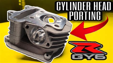 This cylinder head will work on most Chinese Honda cloned scooters, ATVs, and go karts that use the QMJ157 engine. . Gy6 head porting